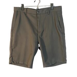 Vince Camuto Gray Classic Preppy Casual Chino Shorts Men Sz 34